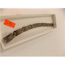 BRACELET - STAINLESS STEEL - RETAIL ESTIMATE $200