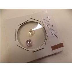 GEMSTONES - 2 TTL - AMETHYST & CITRINE