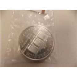 SILVER ROUND - 1OZ .999 FINE SILVER - 2014 WIENER PHILHARMONIKER MOTIF - 1.50 EURO COIN