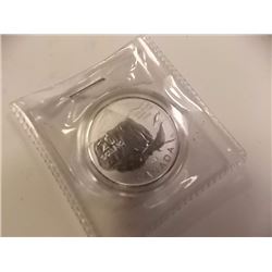 SILVER COIN - 2013 CDA  ARCTIC WHALE - $20 FACE VALUE - 1/4 OUNCE .9999 FINE SILVER