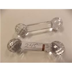 CRYSTAL KNIFE HOLDERS - 2 TTL