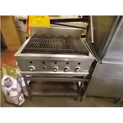 VULCAN CHAR BROILER GRILL ON STAND