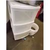 Image 1 : STORAGE BINS - 3 DRAWER