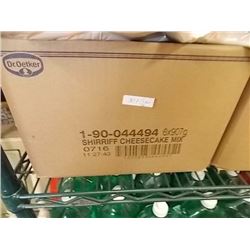 SHERIFF CHEESE CAKE MIX - JUST ADD WATER - 6 PER LOT