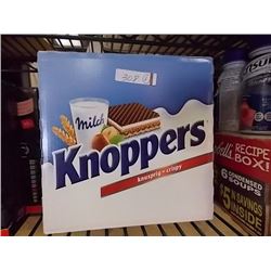 KNOPPERS CRISPY CHOCOLATE WATERS - 24 X 25GM INDIVIDUALLY WRAPPED