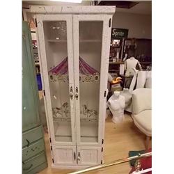 ARTS & CRAFT CUPBOARD - 2 DOOR 70" TALL X 36" WIDE