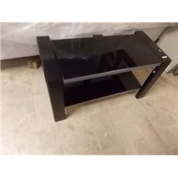 GLASS T.V. STAND