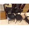Image 1 : DINING CHAIRS - BLACK - 4 TTL