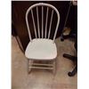 Image 1 : VINTAGE OLD COUNTRY DINING CHAIR - WHITE