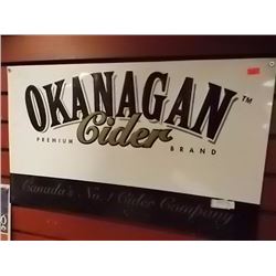 BREWERS MEMORABILIA - METAL - OKANAGAN CIDER