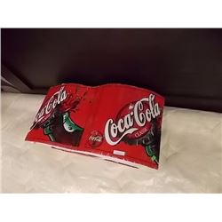 MEMORABILIA - CARDBOARD BANNER - COCA COLA
