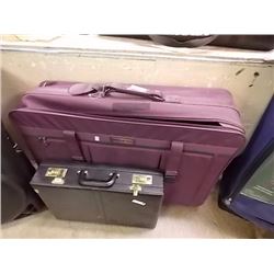 PURPLE SUIT CASE