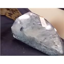 LARGE AGATE - APPROX. 5" X 4" - BLUE BRAZILIAN CRYSTAL