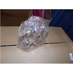 BOX OF 120 BRASS BASKETS