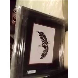 FRAMED RCHARD SHORTY PRINT - EAGLE