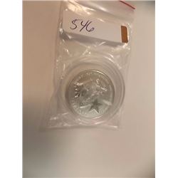 SILVER COIN - 2014 CDA 1/2 OUNCE .999 FINE SILVER