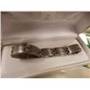 Image 1 : BRACELET - STAINLESS STEEL - STAPLE LINK  - RETAIL ESTIMATE $150