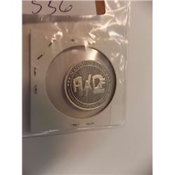 SILVER ROUND - 1/2 TROY OZ - .999 FINE SILVER SCOTTSDALE ROUND
