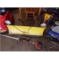 JOHN DEERE SNOW BLADE WITH LIGHTS