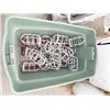 Image 1 : BIN OF ALUMINUM LITE COVERS
