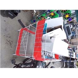 DOUBLE DISPLAY BIN & CONTENTS