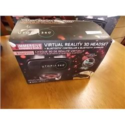 UTOPIA 360 VIRTUAL REALITY 3D HEADSET FOR THE SMART PHONE