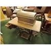 Image 1 : VINTAGE TREDLE SEWING MACHINE - STANDARD