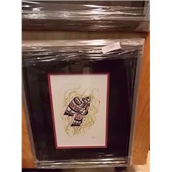 FRAMED RCHARD SHORTY PRINT - RISING UP FROM THE ASHES