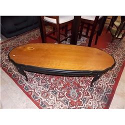 OVAL RETRO COFFEE TABLE