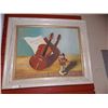 Image 1 : FRAME OIL PICTURE - VIOLIN SONATA IN AB