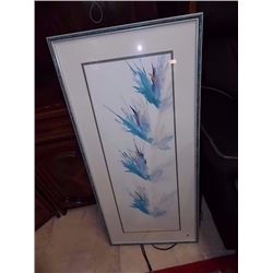 FRAMED PRINT - FLOWERS