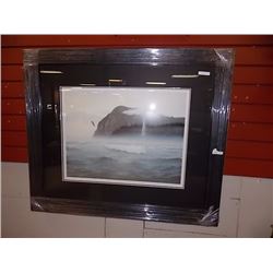 FRAMED LIMITED EDITION PRINT - SPIRIT OF HAIDA GWAII - C MacCLUE - ESTIMATED GALLERY PRICE $550