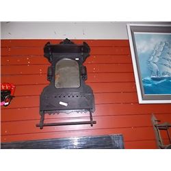 VICTORIAN HANGING SHAVING MIRROR