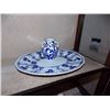 Image 1 : DELFT BLUE STYLE COLLECTABLES - 2 PC