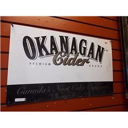 BREWERS MEMORABILIA - METAL - OKANAGAN CIDER