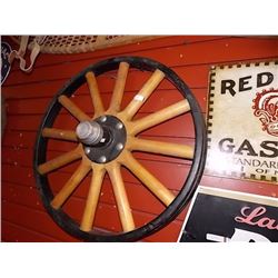 VINTAGE WAGON WHEEL