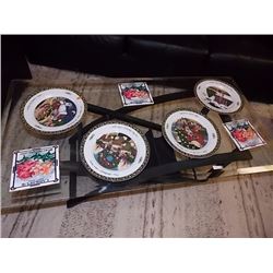 DISHES, TEA SET, TILES & MORE - 10PC TTL