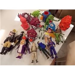 LOT OF COLLECTABLE TOYS - GHOST BUSTER