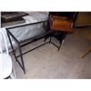 Image 1 : HALL TABLE - METAL & GLASS
