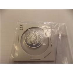 SILVER ROUND - 1/2 TROY OZ - .999 FINE SILVER SCOTTSDALE ROUND