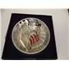 Image 1 : COMMEMORATIVE ROUND - SEPT 11, 2001 - UNITED IN MEMORY - 3" DIAMETER - IN ORIGINAL BOX