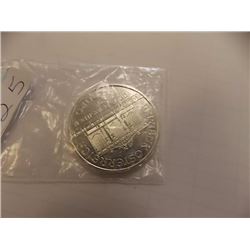 SILVER ROUND - 1OZ .999 FINE SILVER - 2014 WIENER PHILHARMONIKER MOTIF - 1.50 EURO COIN