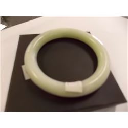 BRACELET - GENUINE JADE CARVED BANGLE BRACELET - 11MM THICK