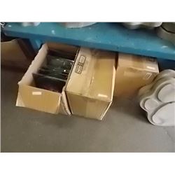 BOX OF NEW ARTIFICIAL POND LILIES - 3 TTL