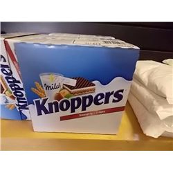 KNOPPERS CRISPY CHOCOLATE WATERS - 24 X 25GM