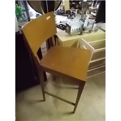 TEAK BAR CHAIR