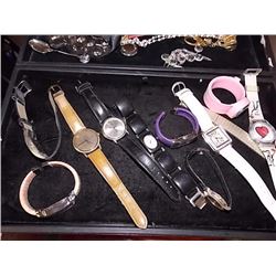 TRAY ASSORTED WATCHES - NO TRAY
