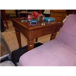 NEW MAHOGANY END TABLE