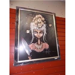 FRAMED PRINT - SINGLE AGAIN - ANGELINA WRONA - GALLERY ESTIMATE $550