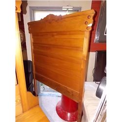VINTAGE EAST LAKE QUEBEC ASH SINGLE HEADBOARD - CIRCA 1870